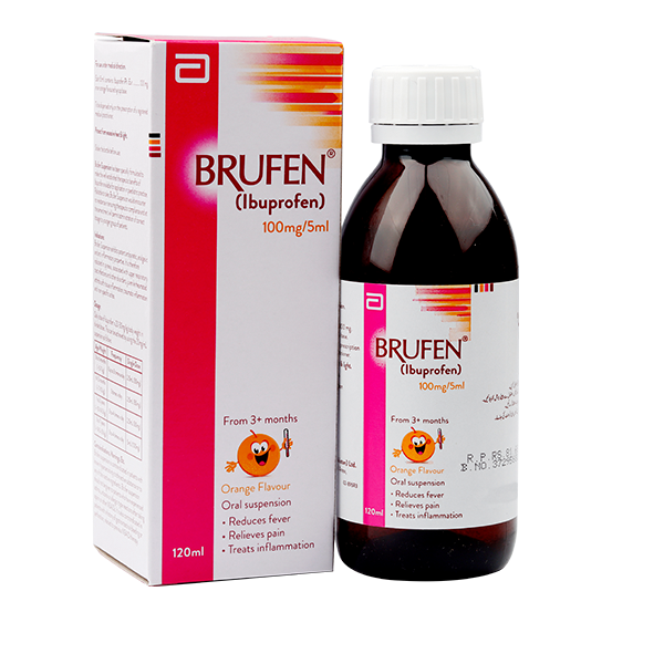 Brufen Syp 120ml .
