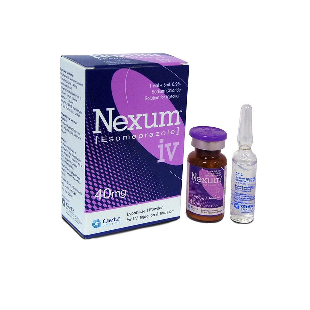 Inj  Nexum 40mg