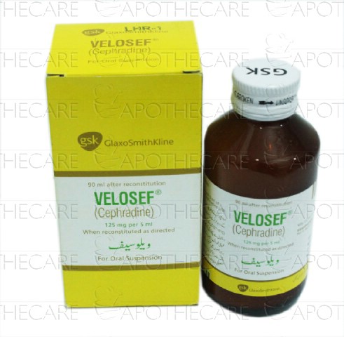 Velosef Syp 125mg .