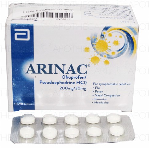 Arinac Plain Tab