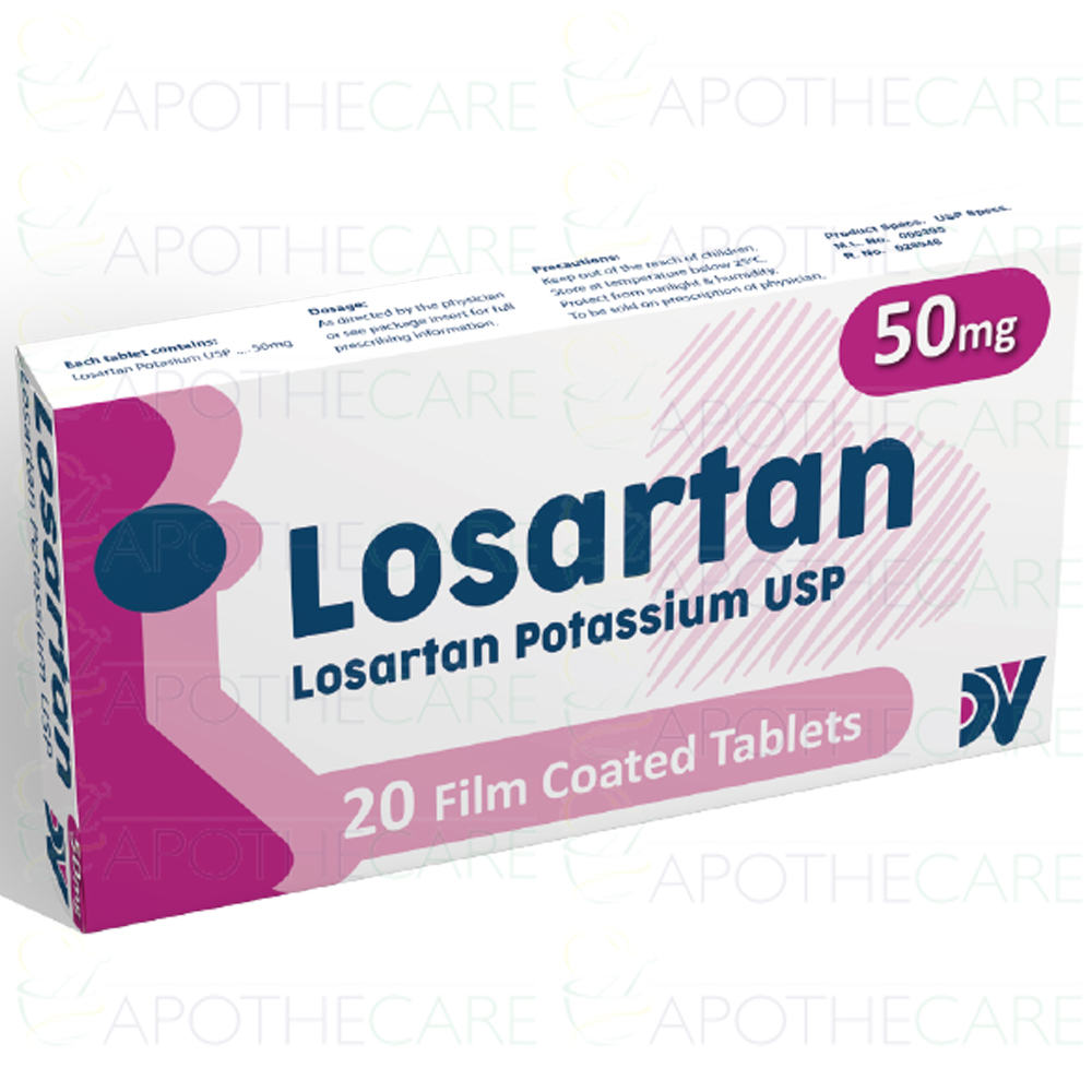 Losartan 50mg Tab
