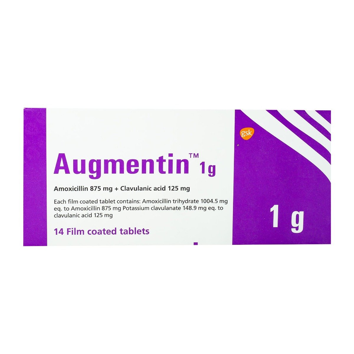 Augmentin 1gm Tab