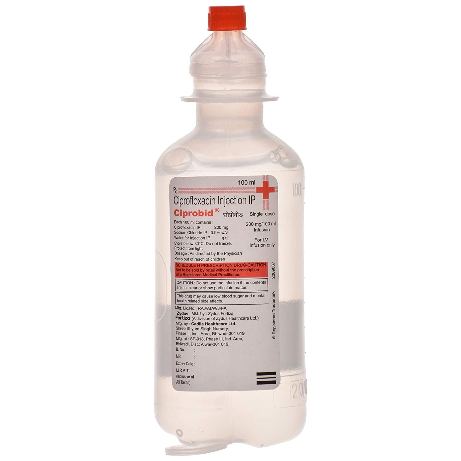Cipro  Vil 100ml  Inf
