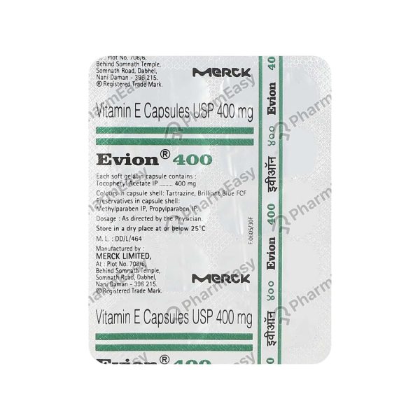 Cap Evion 400mg