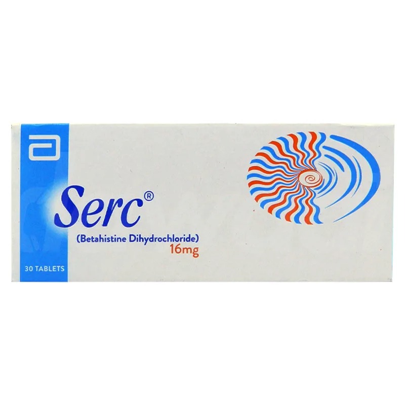 Serc 16mg Tab