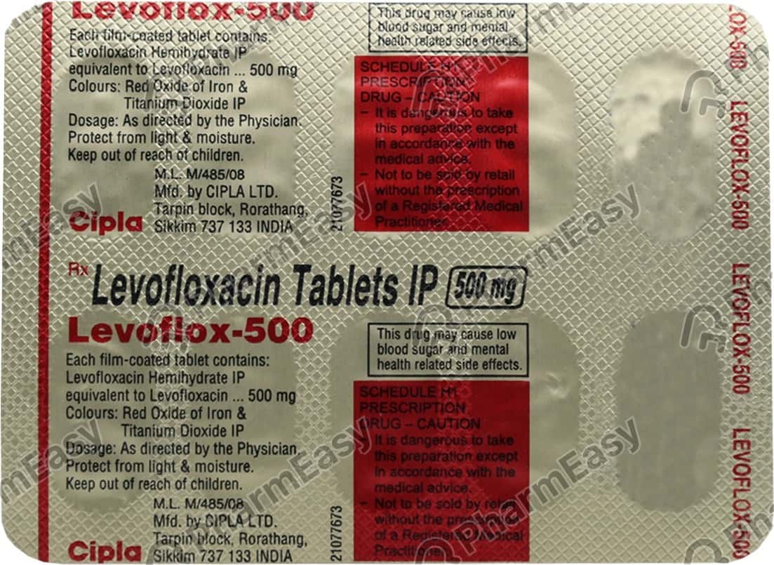 Levofloxa 500mg Tab