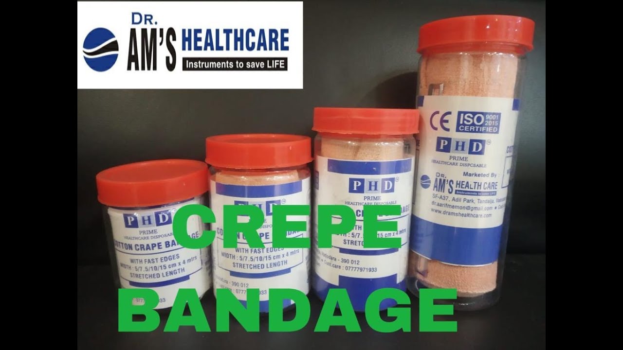 Crepe Band 3″