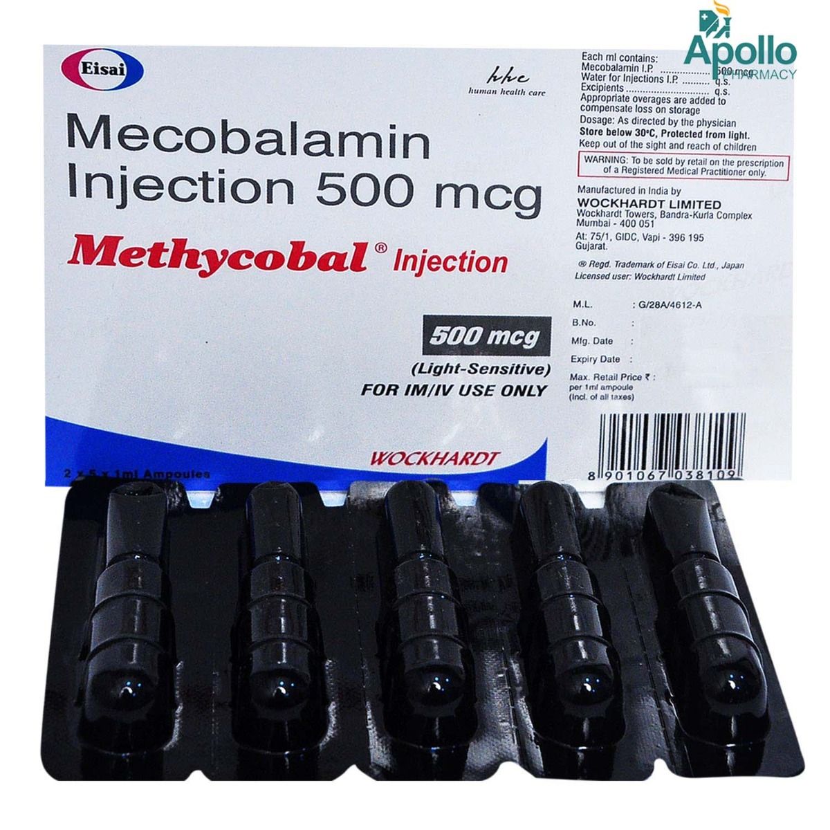 Inj Methycobal 500mg