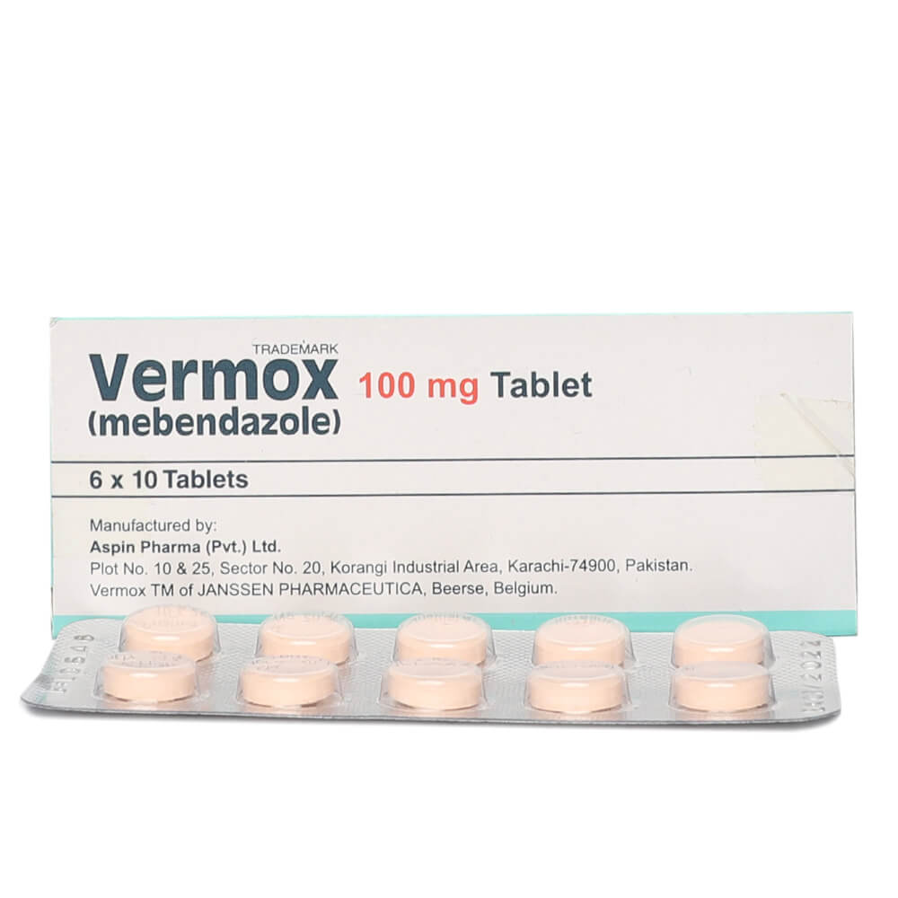 Vermox  100mg Tab